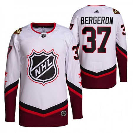 Boston Bruins Patrice Bergeron 37 2022 NHL All-Star Wit Authentic Shirt - Mannen